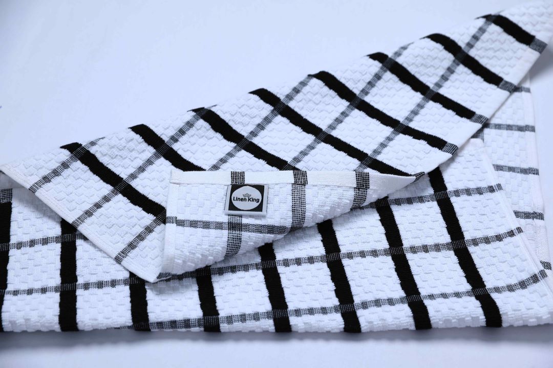 Black Terry Tea Towel