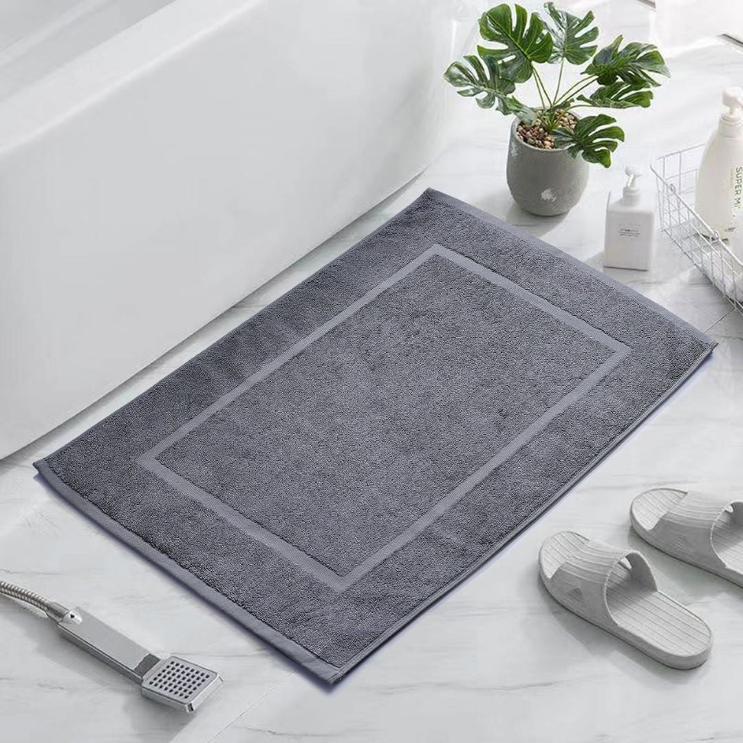 Gray Bath Mat Frame
