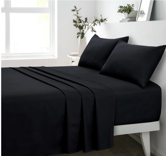 Cotton Ultima Black Sheet Sets
