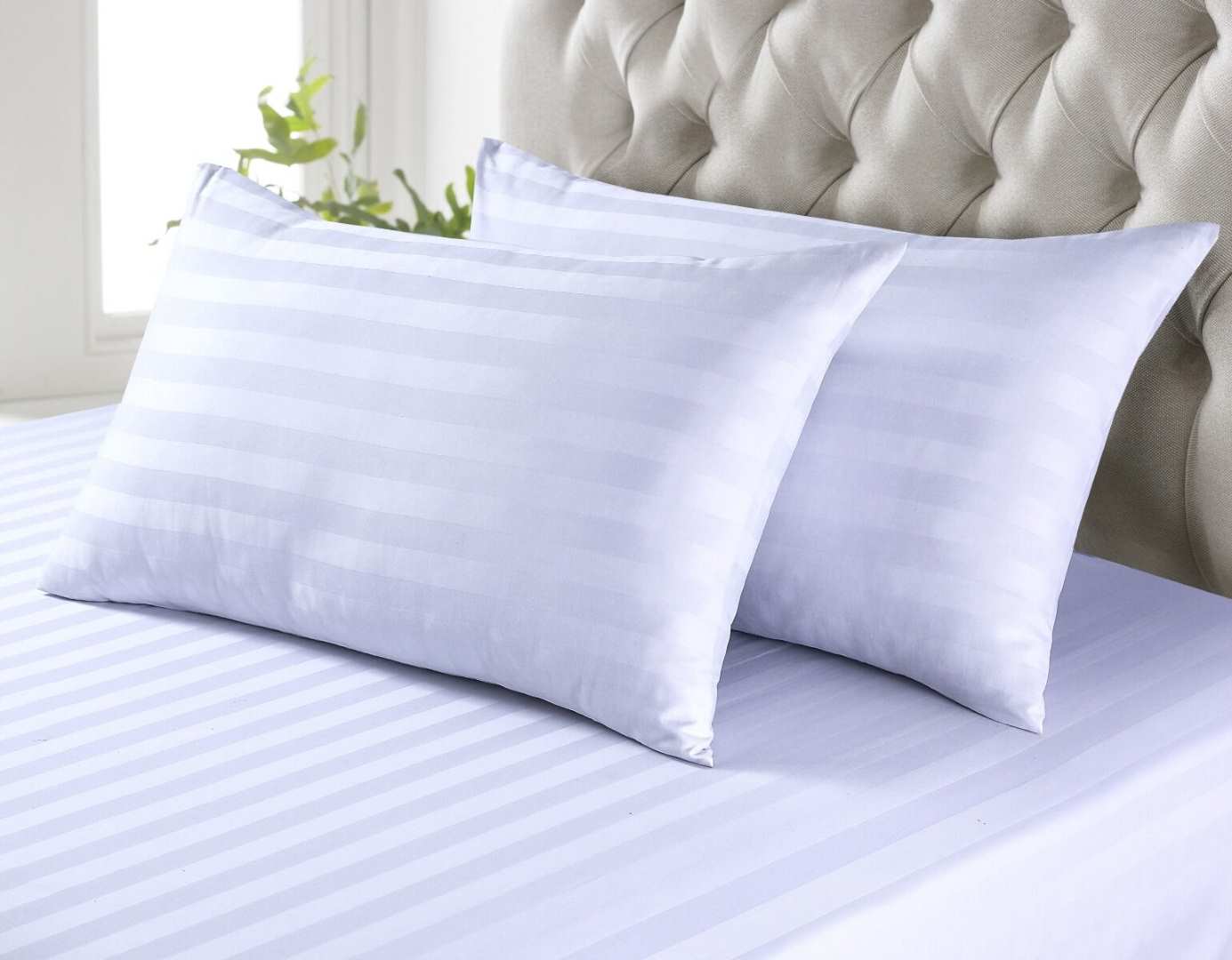 Satin Stripe Pillowcase