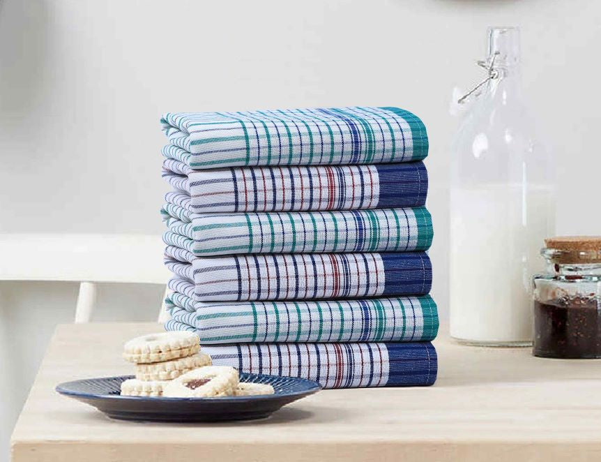 Blue & Green Commercial Tea Towel