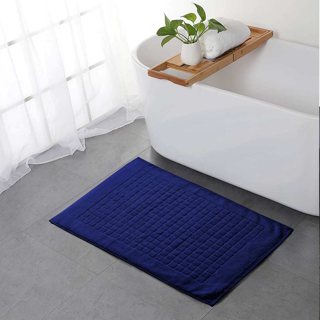 Blue Bath Mat