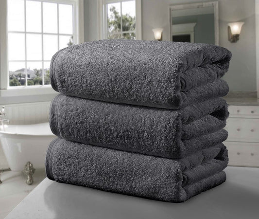 Luxury Charcoal Gray Towels