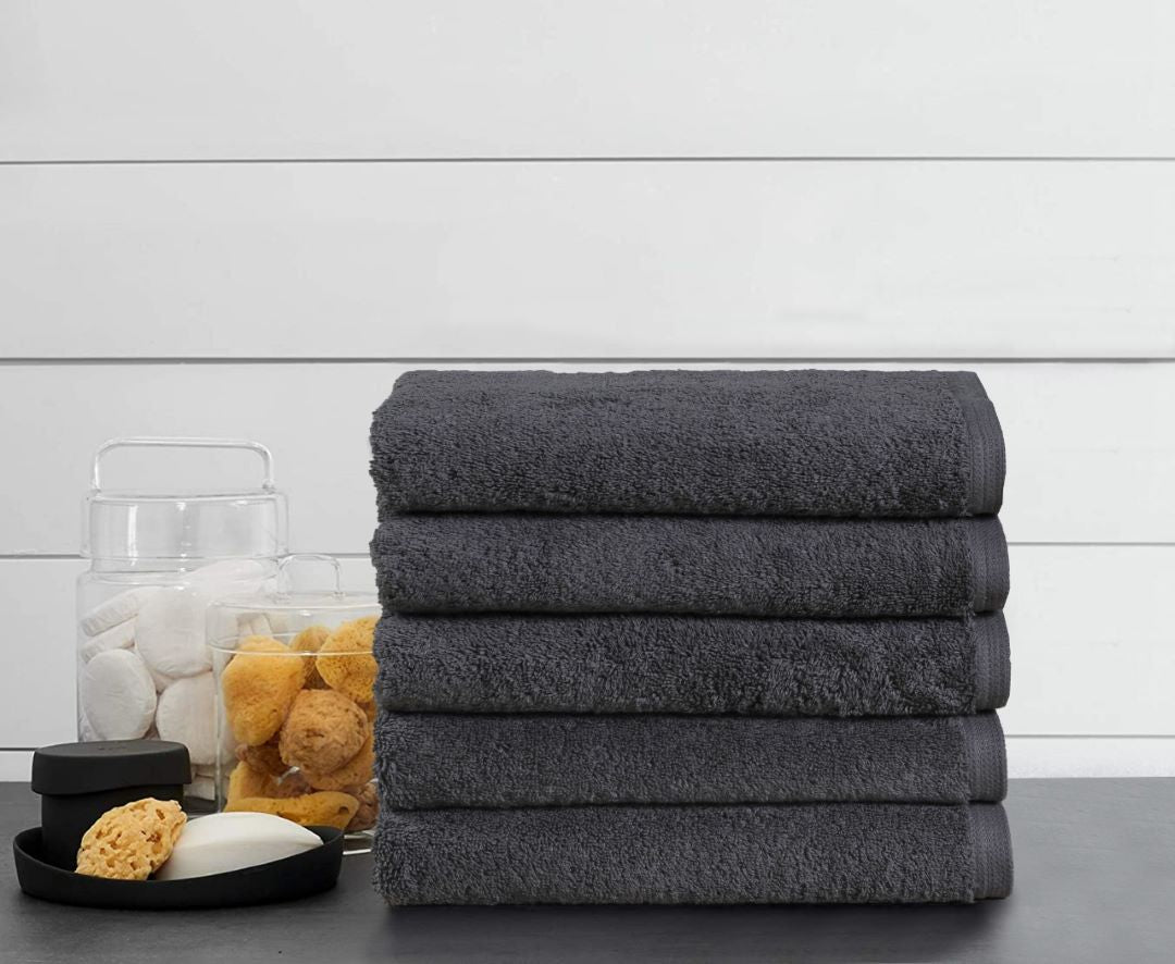 Luxury Charcoal Gray Towels