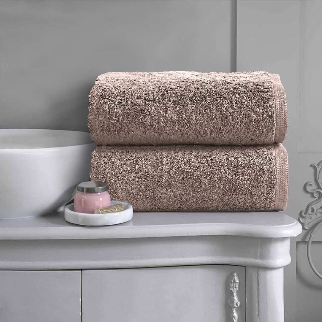 Latte Thick Bath Towel