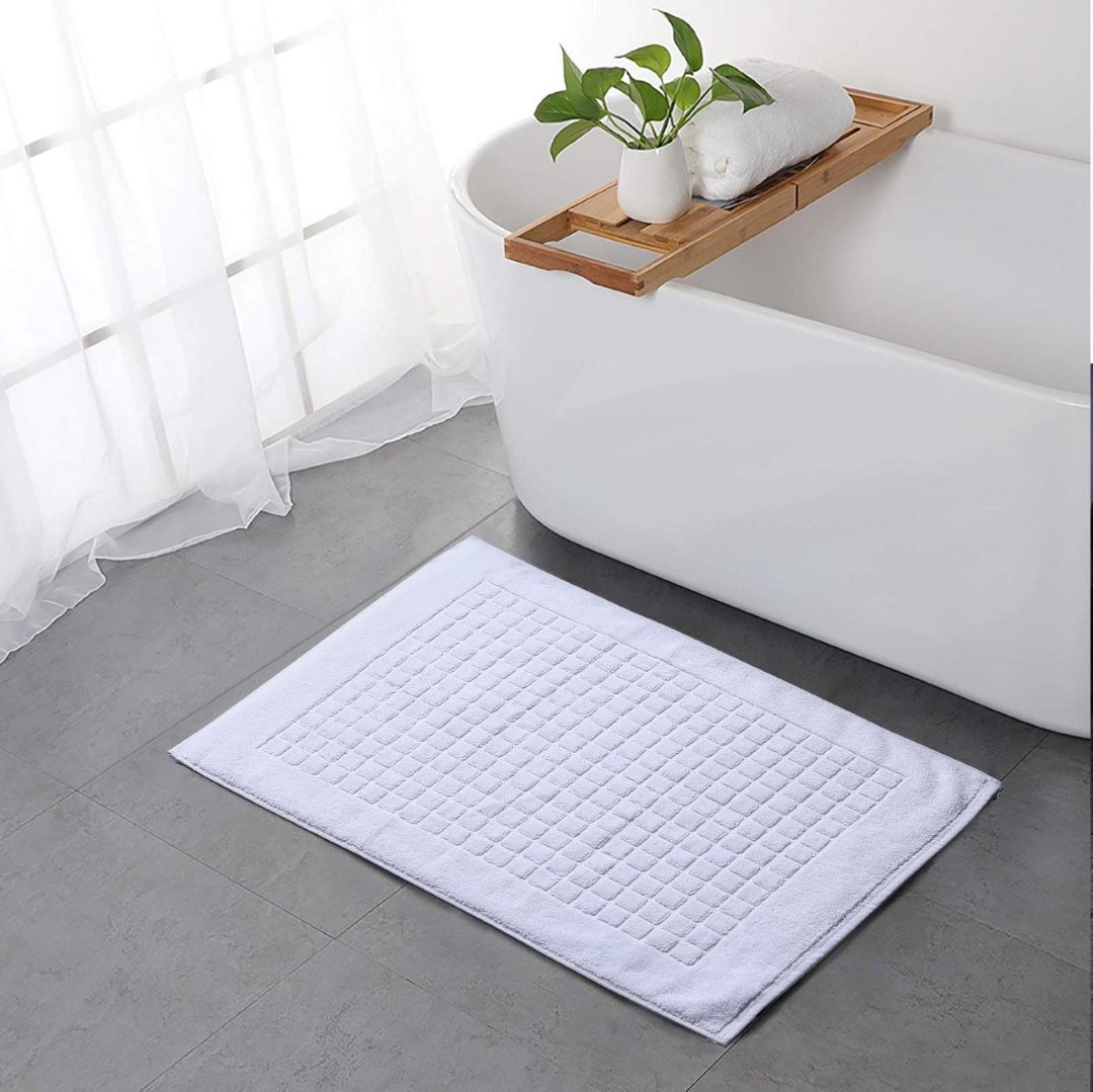 White Bath Mat