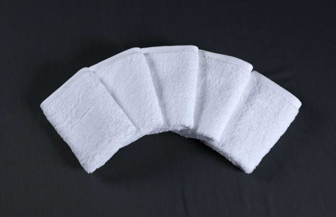 White Face Towels