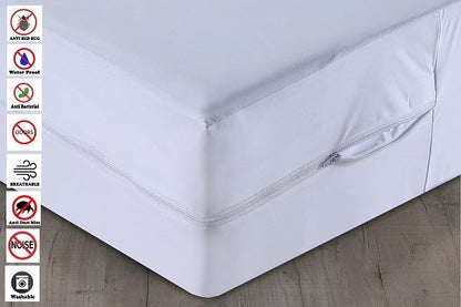 Anti-Bed Bug Waterproof Mattress Encasement