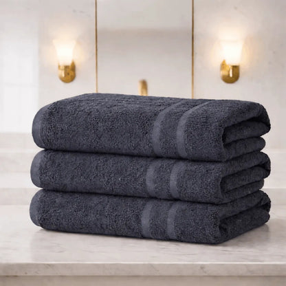 Eco Bath Towel - Macha Green, alternate angle
