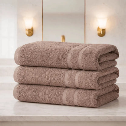 Eco Bath Towel - Latte Brown
