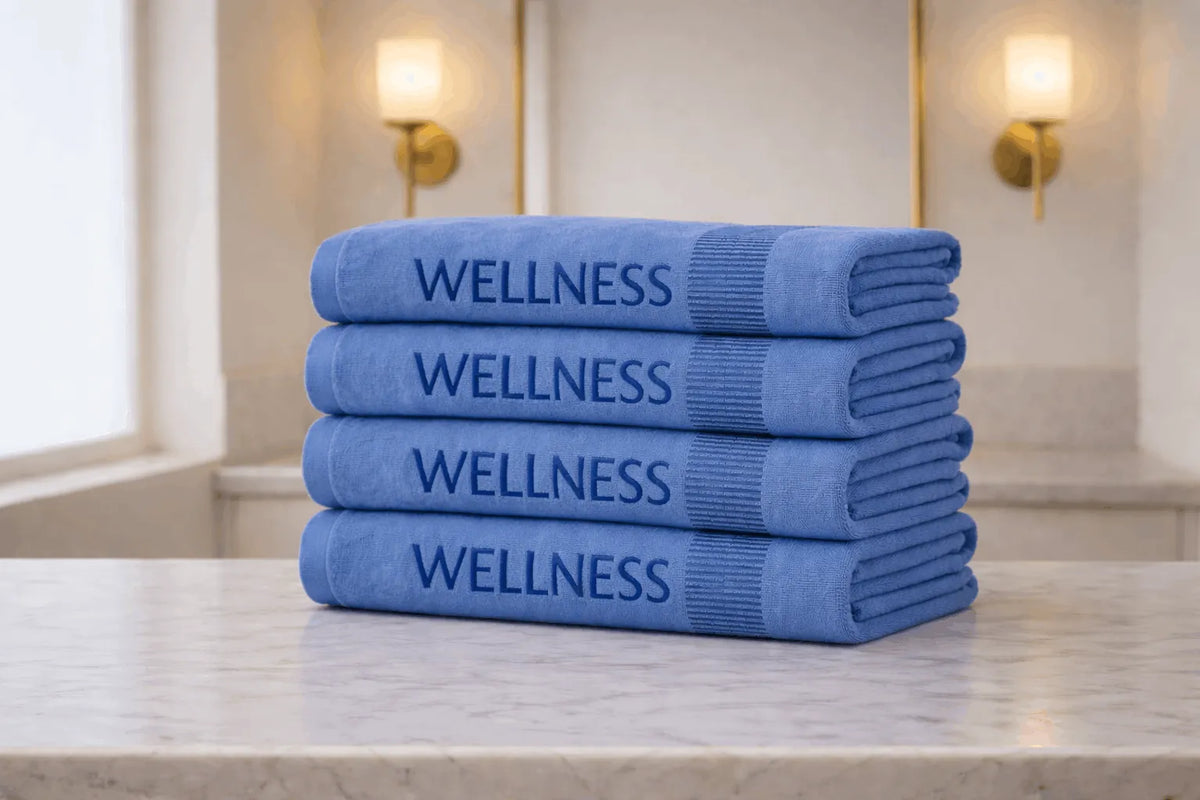 Eco Wellness Jumbo Towel - Blue
